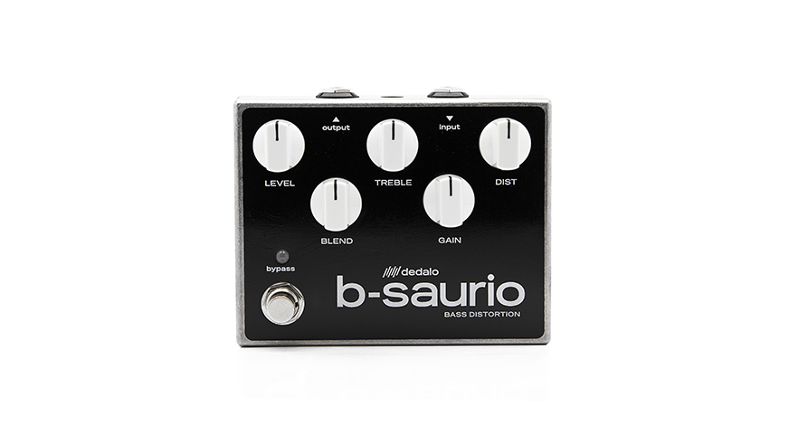 dedalo b-saurio bass Distortion - ベースエフェクター